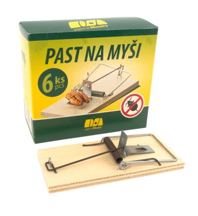 Egérfogó rétegelt lemez 6db