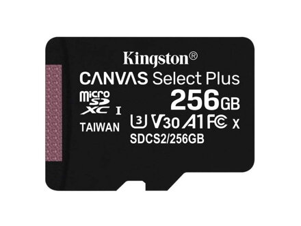 Kingston Canvas Select Plus microSDXC 256 GB SDCS2/256GBSP