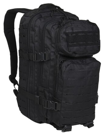 MIL-TEC Assault Small Laser Cut, 20L - Fekete 14002002 14002002