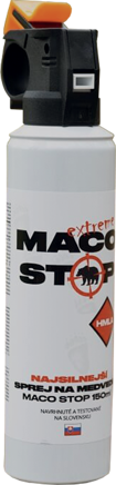 A legerősebb spray a medvéknek MACO STOP Extreme 150ml ködpermet