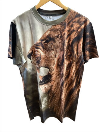 Tričko lion tmavé