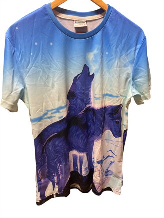 Tričko wolves blue