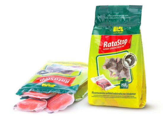 RataStop - fluoreszkáló lágy csali rágcsálók számára