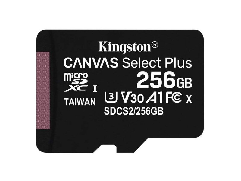 Kingston Canvas Select Plus microSDXC 256 GB SDCS2/256GBSP