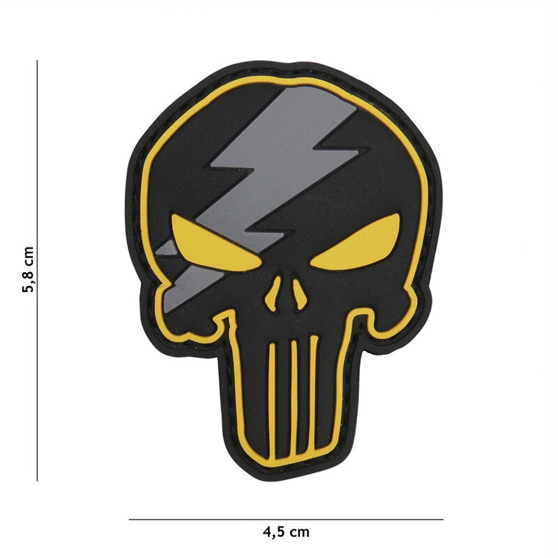 Punisher Thunder PVC tapasz - sárga