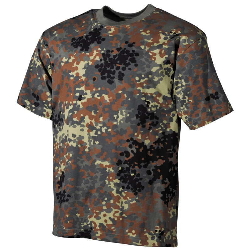 Póló US MFH 00103V - flecktarn BW terepszínű póló