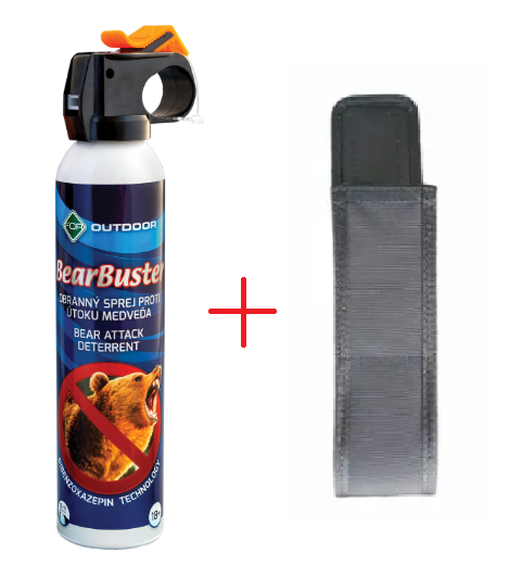 FOR BearBuster Medve védelmi spray tokkal 300ml