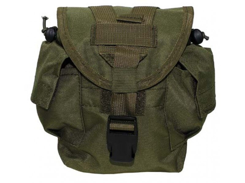 MOLLE terepi palacktáska MFH 30621B - olajzöld színű