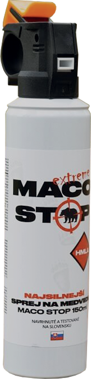 A legerősebb spray a medvéknek MACO STOP Extreme 150ml ködpermet