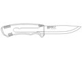 Morakniv Bushcraft fekete, magas széntartalmú acél 10791